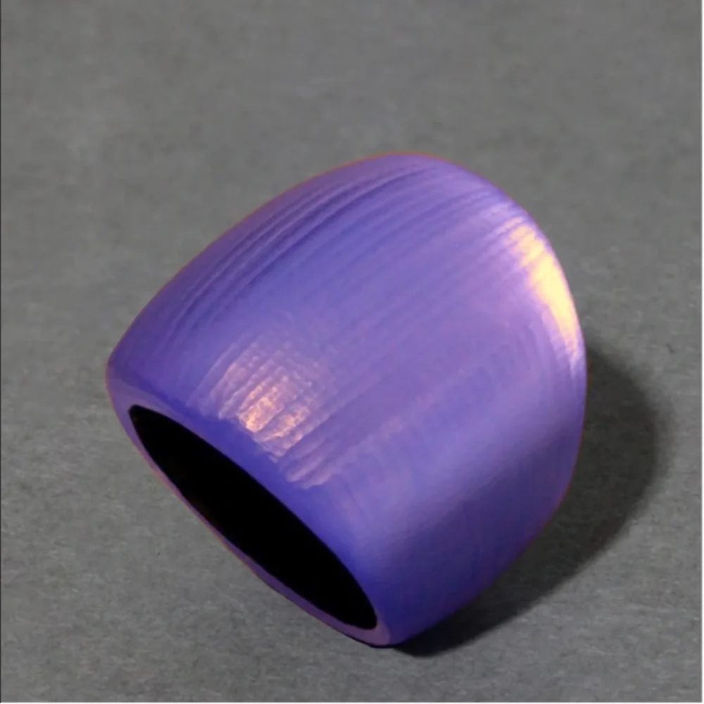 ALEXIS BITTAR • Lucite Block Ring- Purple